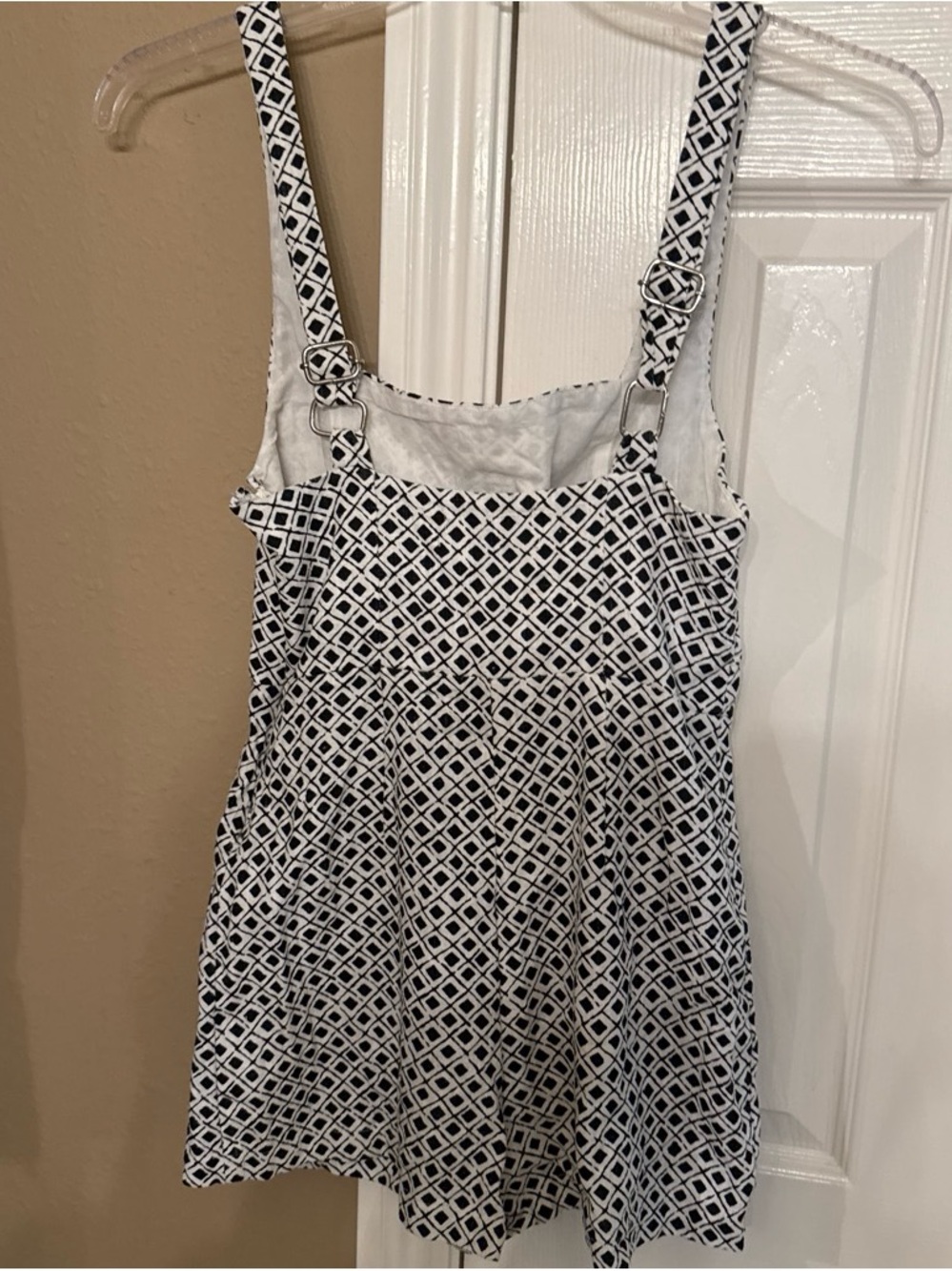 Urban Outfitters Black & White Geometric Mini Dress